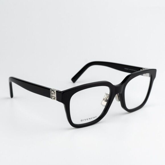 NEW Givenchy GV50040F 001 Black Women Square Eyeglasses - Picture 5 of 10
